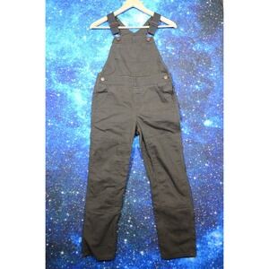 REI Co-op Overalls Kids Medium 10-12 Gray Cotton Stretch Bib Pants‎ Casual Work